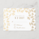 Search for brown leaf invitations Gold