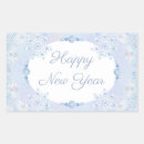 Search for blue happy new year stickers Snow