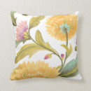 Search for yellow flower cushions Botanical