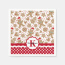 Search for gingerbread man napkins Cute