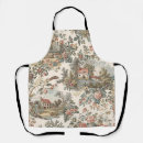 Search for vintage rustic aprons Toile de jouy