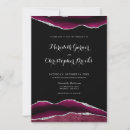 Search for burgundy and silver invitations Chic
