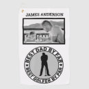 Search for best dad by par golf towels Grandpa