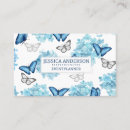 Search for hydrangea business cards Modern