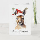 Search for hoppy christmas cards Kangaroo