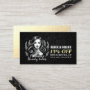 Search for eyelash referral cards Makeup artist
