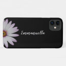 Search for daisy flower iphone cases Black and white