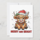 Search for highland christmas cards Santa