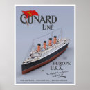 Search for cunard line posters Oceanliner