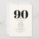 Search for 90 year old birthday invitations Ninety