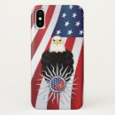 Search for american flag eagle iphone cases Red