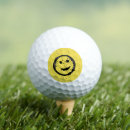 Search for happy face golf balls Yellow