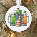 Search for beer parties christmas tree decorations St patricks day