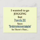 Search for jogging postcards Jogger