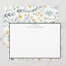 Search for wildflowers note cards Floral