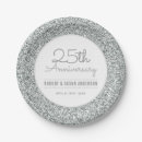 Search for 25th anniversary plates Celebration