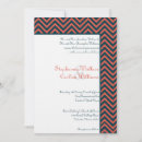 Search for coral grey wedding invitations White