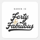 Search for forty is fabulous stickers 40 and fabulous