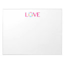 Search for love notepads Modern
