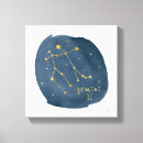 Search for astrological canvas prints Gemini