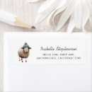 Search for barnyard return address labels Cute