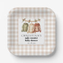 Search for winter baby shower plates Modern