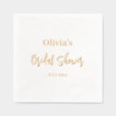 Search for bridal shower napkins Classic