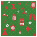 Search for tropical christmas fabric Hawaiian