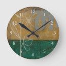 Search for contemporary clocks Botanical