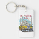 Search for istanbul key rings Watercolor