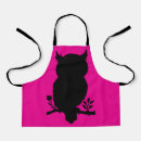Search for yellow owl aprons Black