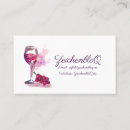 Search for wine glass business cards Food