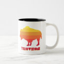 Search for yellowstone bison mugs Montana
