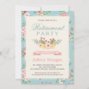 Search for feminine retirement party invitations Vintage