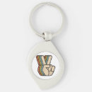 Search for sign for peace key rings Vintage