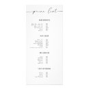 Search for salon service menu rack cards Simple