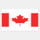 Search for canada national flag stickers Red