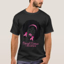 Search for african american cancer tshirts Breast