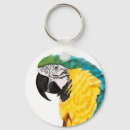 Search for a parrot key rings Watercolor