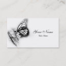 Search for monarch butterfly business cards Black
