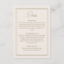 Search for simple reception invitations Details