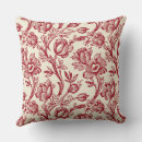 Search for red toile cushions Flowers