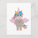 Search for cute rainbow unicorn postcards Fantasy