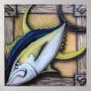 Search for tuna fish art Yellowfin