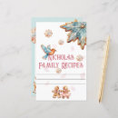 Search for holiday recipe cards Gingerbread