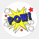 Search for pow stickers Onomatopoeia