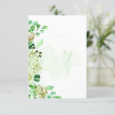 Search for green blank invitations Floral