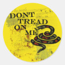 Search for gadsden flag stickers Dont tread on me