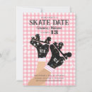Search for roller skating birthday invitations Modern