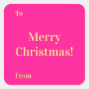 Search for hot pink gold stickers Merry christmas